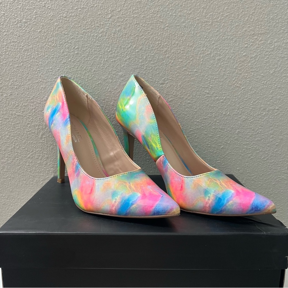 Michael by Michael Shannon Ryleigh Multicolor Heels Size 9
